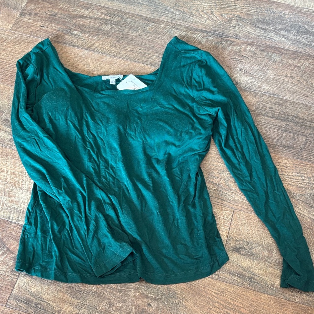 Gabby Long Sleeve Top with Padding